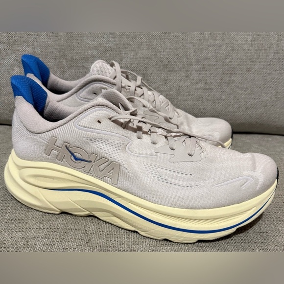 Hoka Other - Hoka Sneakers in Cream and Blue